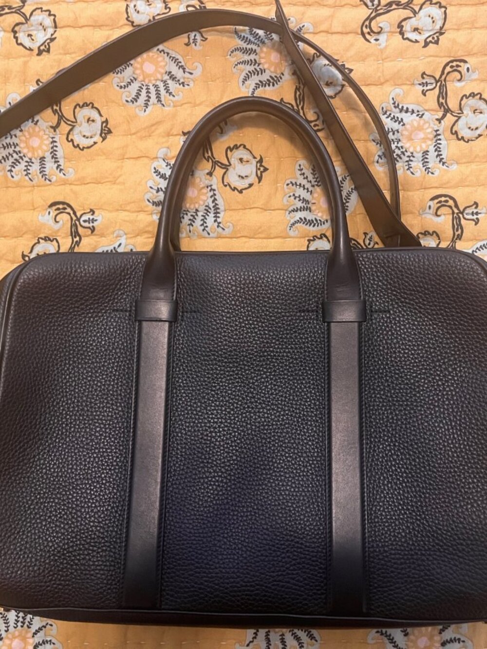 Tom Ford Men's Grain Leather Buckley Briefcase